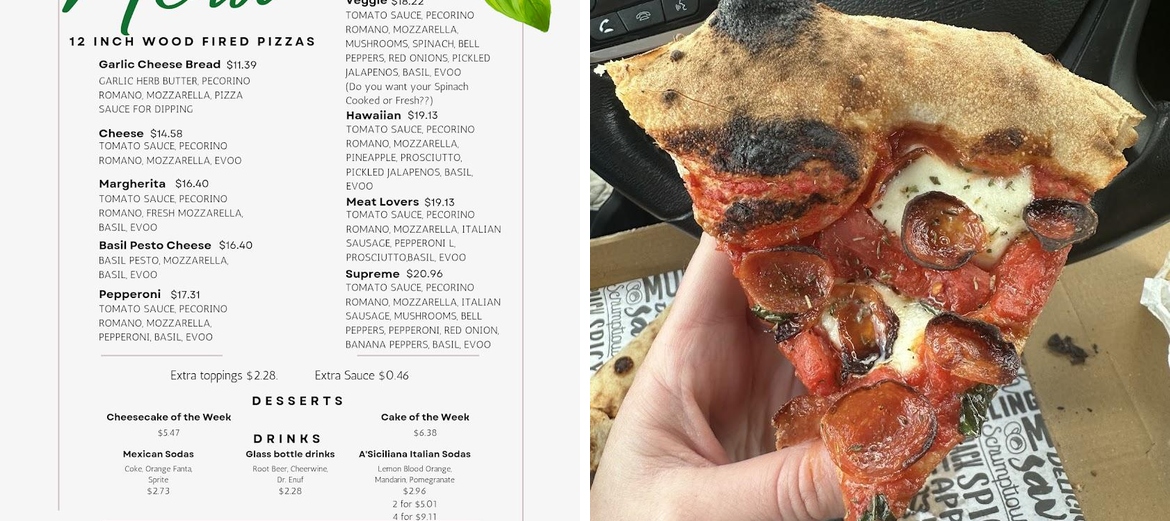 Basil Wood Fired Pizza