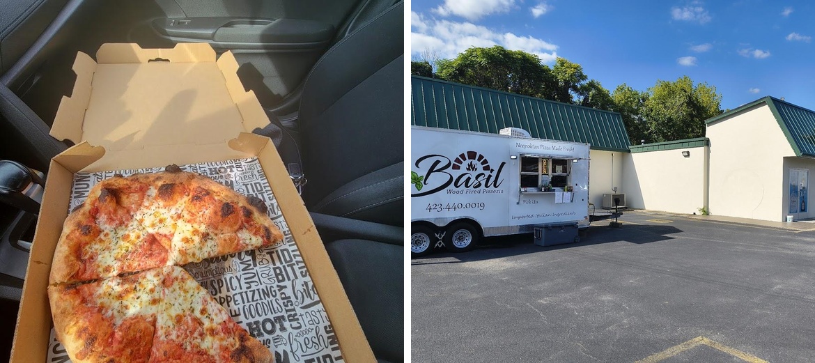 Basil Wood Fired Pizza