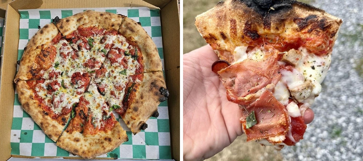Basil Wood Fired Pizza